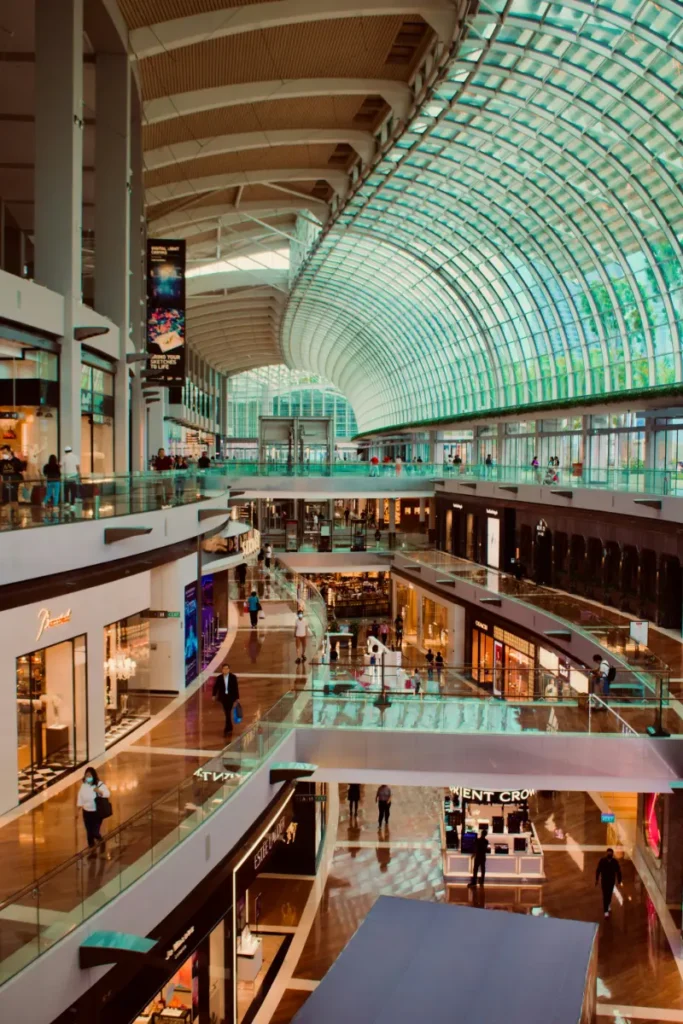 Interior of Red Sea Mall shopping center Jeddah 
